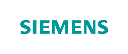 Logo und Link zur Webseite von Siemens