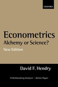 Cover: Econometrics: Alchemy or Science? - Oxford University Press
