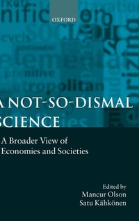 Enlarge image Cover: A Not-so-dismal Science - Oxford University Press