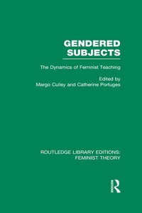 Enlarge image Cover: Gendered Subjects (RLE Feminist Theory) - Routledge