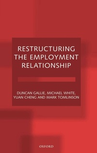 Enlarge image Cover: Restructuring the Employment Relationship - Clarendon Press