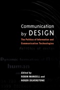 Cover: Communication by Design - Oxford University Press