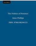 Cover: The Politics of Presence - Oxford University Press