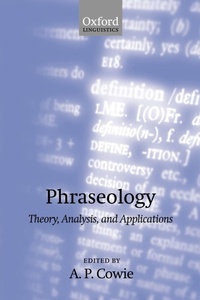 Abbildung von: Phraseology - Oxford University Press