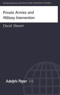 Cover: Private Armies and Military Intervention - Oxford University Press Inc