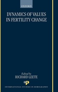 Cover: Dynamics of Values in Fertility Change - Oxford University Press