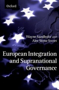 Cover: European Integration and Supranational Governance - Oxford University Press