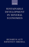 Cover: Sustainable Development in Mineral Economies - Clarendon Press