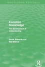 Cover: Common Knowledge (Routledge Revivals) - Routledge