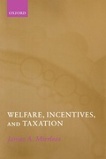 Cover: Welfare, Incentives, and Taxation - Oxford University Press