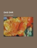 Cover: Das Ohr - Rarebooksclub.com
