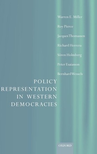 Enlarge image Cover: Policy Representation in Western Democracies - Oxford University Press