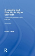 Cover: E-learning and Disability in Higher Education - Routledge