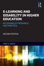 Cover: E-learning and Disability in Higher Education - Routledge