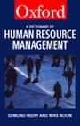 Cover: A Dictionary of Human Resource Management - Oxford University Press