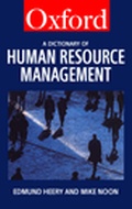 Cover: A Dictionary of Human Resource Management - Oxford University Press