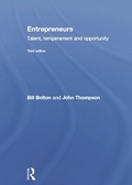 Cover: Entrepreneurs - Routledge