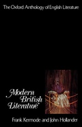 Cover: Modern British Literature - Oxford University Press Inc