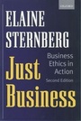 Cover: Just Business - Oxford University Press