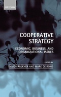 Cover: Cooperative Strategy - Oxford University Press