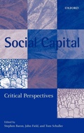 Cover: Social Capital - Oxford University Press