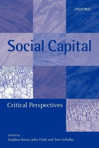 Enlarge image Cover: Social Capital - Oxford University Press