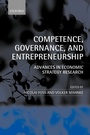 Cover: Competence, Governance, and Entrepreneurship - Oxford University Press