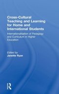 Cover: Cross-Cultural Teaching and Learning for Home and International Students - Routledge