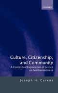Cover: Culture, Citizenship, and Community - Oxford University Press