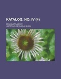 Cover: Katalog, No. IV; Musikinstrumente (4) - Rarebooksclub.com