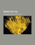 Cover: Berichte (16 ) - Rarebooksclub.com