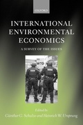 Cover: International Environmental Economics - Oxford University Press