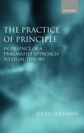 Cover: The Practice of Principle - Oxford University Press