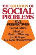 Cover: The Solution of Social Problems - Oxford University Press Inc