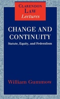 Cover: Change and Continuity - Oxford University Press