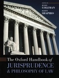 Cover: The Oxford Handbook of Jurisprudence and Philosophy of Law - Oxford University Press