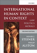 Cover: International Human Rights in Context - Oxford University Press