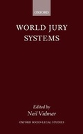 Cover: World Jury Systems - Oxford University Press