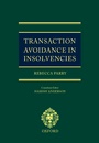 Cover: Transaction Avoidance in Insolvencies - Oxford University Press