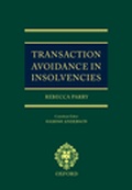 Cover: Transaction Avoidance in Insolvencies - Oxford University Press