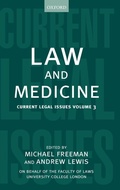 Cover: Law and Medicine - Oxford University Press