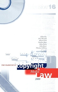 Abbildung von: Yearbook of Copyright and Media Law: Volume V, 2000 - Oxford University Press