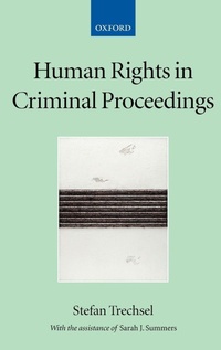 Enlarge image Cover: Human Rights in Criminal Proceedings - Oxford University Press
