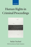 Cover: Human Rights in Criminal Proceedings - Oxford University Press