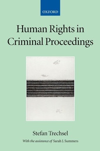 Enlarge image Cover: Human Rights in Criminal Proceedings - Oxford University Press