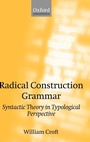 Cover: Radical Construction Grammar - Oxford University Press
