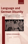 Cover: Language and German Disunity - Oxford University Press