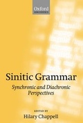 Cover: Sinitic Grammar - Oxford University Press
