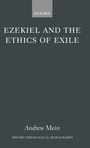 Cover: Ezekiel and the Ethics of Exile - Oxford University Press