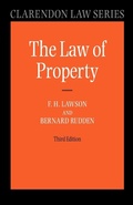Cover: Law of Property - Oxford University Press